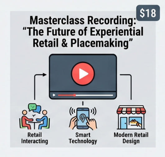 Masterclass Recording: The Future of Experiential Retail & Placemaking